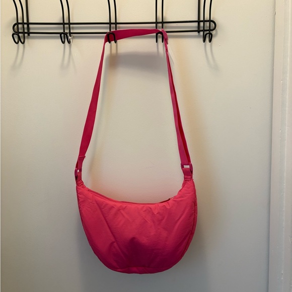 Handbags - Pink Nylon Shoulder/Sling Bag